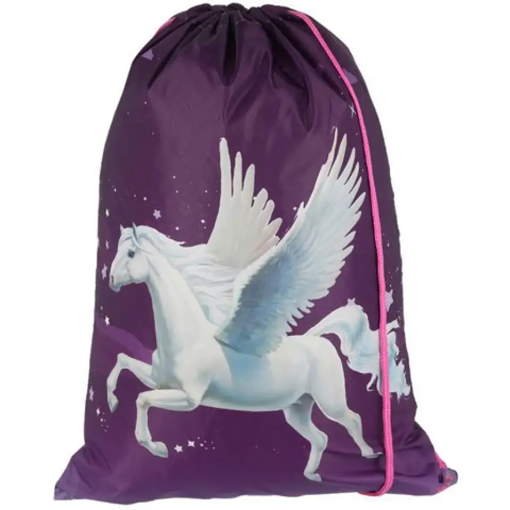 Spirit: Pegazus lila 5db-os iskolatáska szett kiegészítőkkel LED fénnyel kép 8