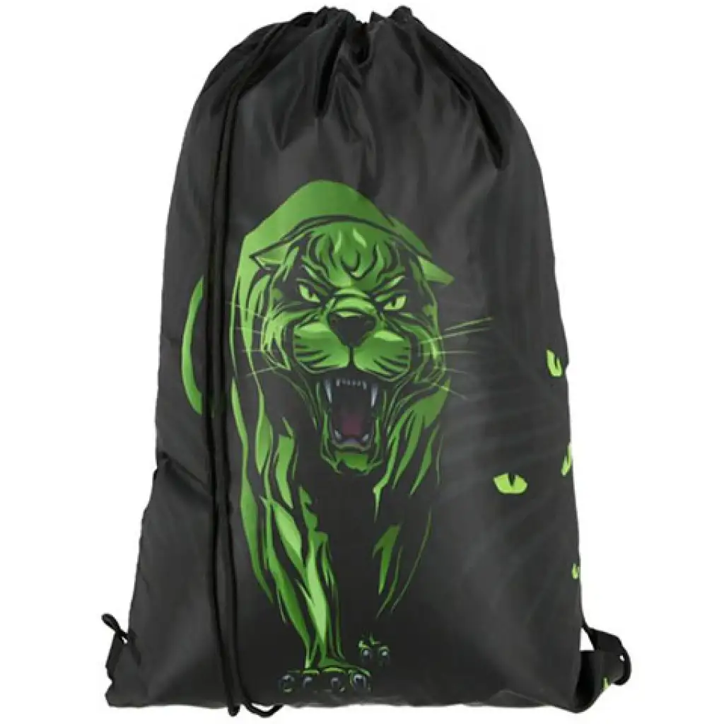 Spirit: Panther 3D mintás, LED-es csatt iskolatáska, hátizsák 5db-os szett kép 4