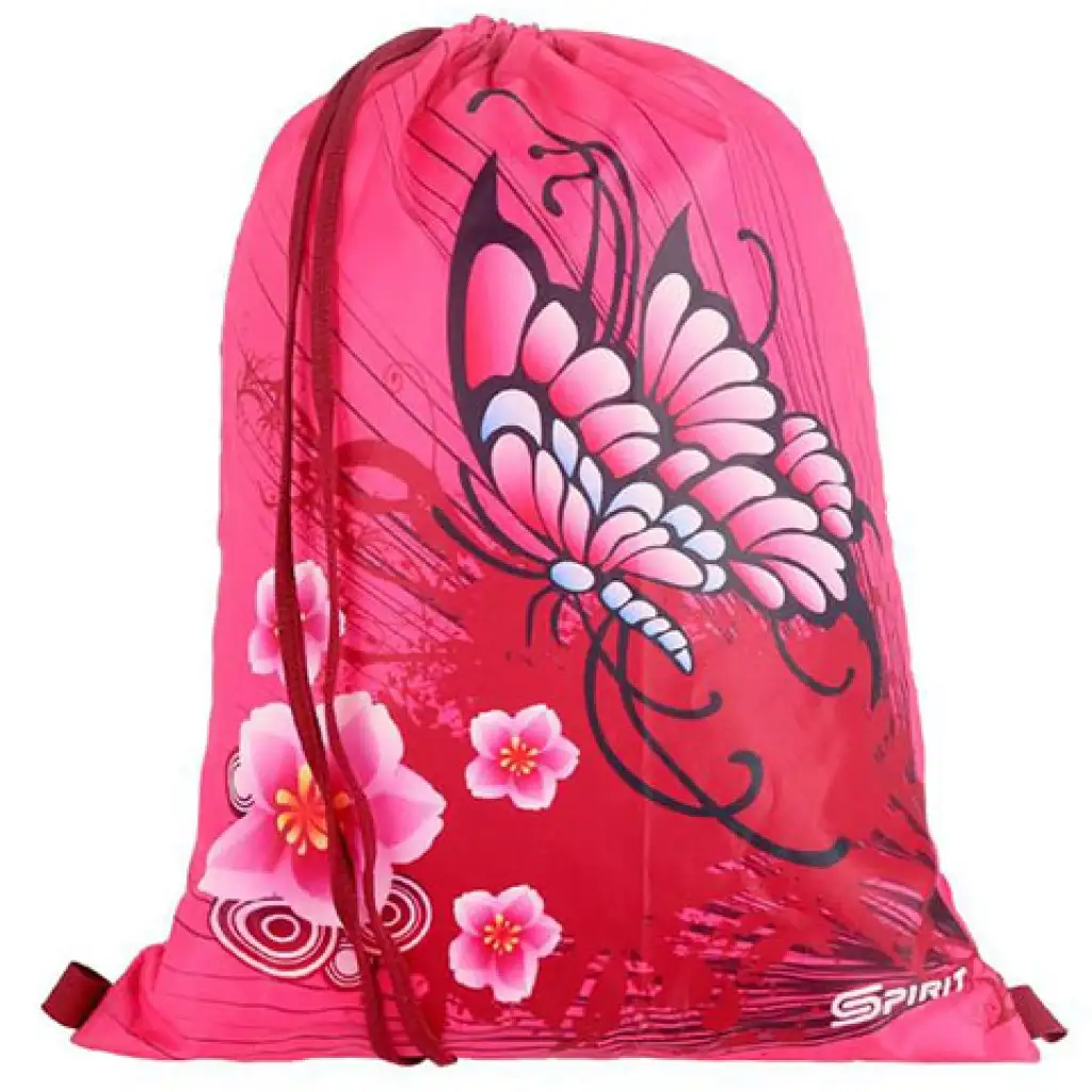 Spirit: Flowers mintás, LED-es iskolatáska, hátizsák 5db-os szett kép 3