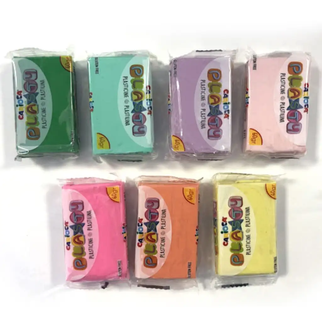 Modellező gyurma többféle változatban 60gr 1db - Carioca kép 2