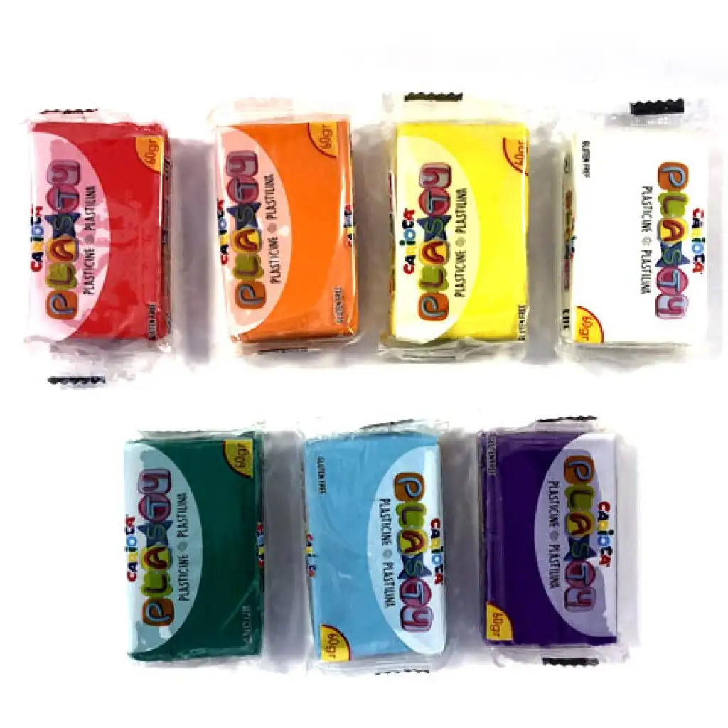 Modellező gyurma többféle változatban 60gr 1db - Carioca