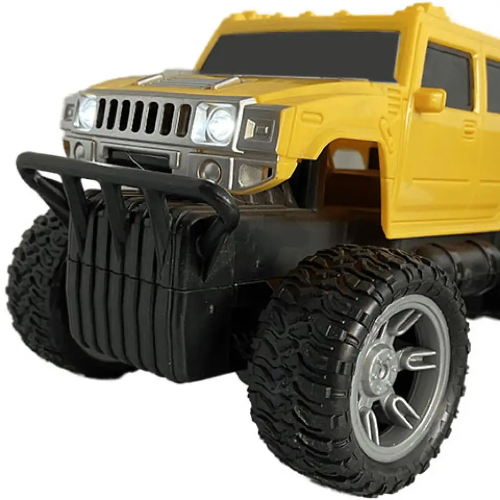RC Off-Road távirányítós Hummer fénnyel 27 MHz 22cm 1/14-es méretarány kétféle változatban kép 6