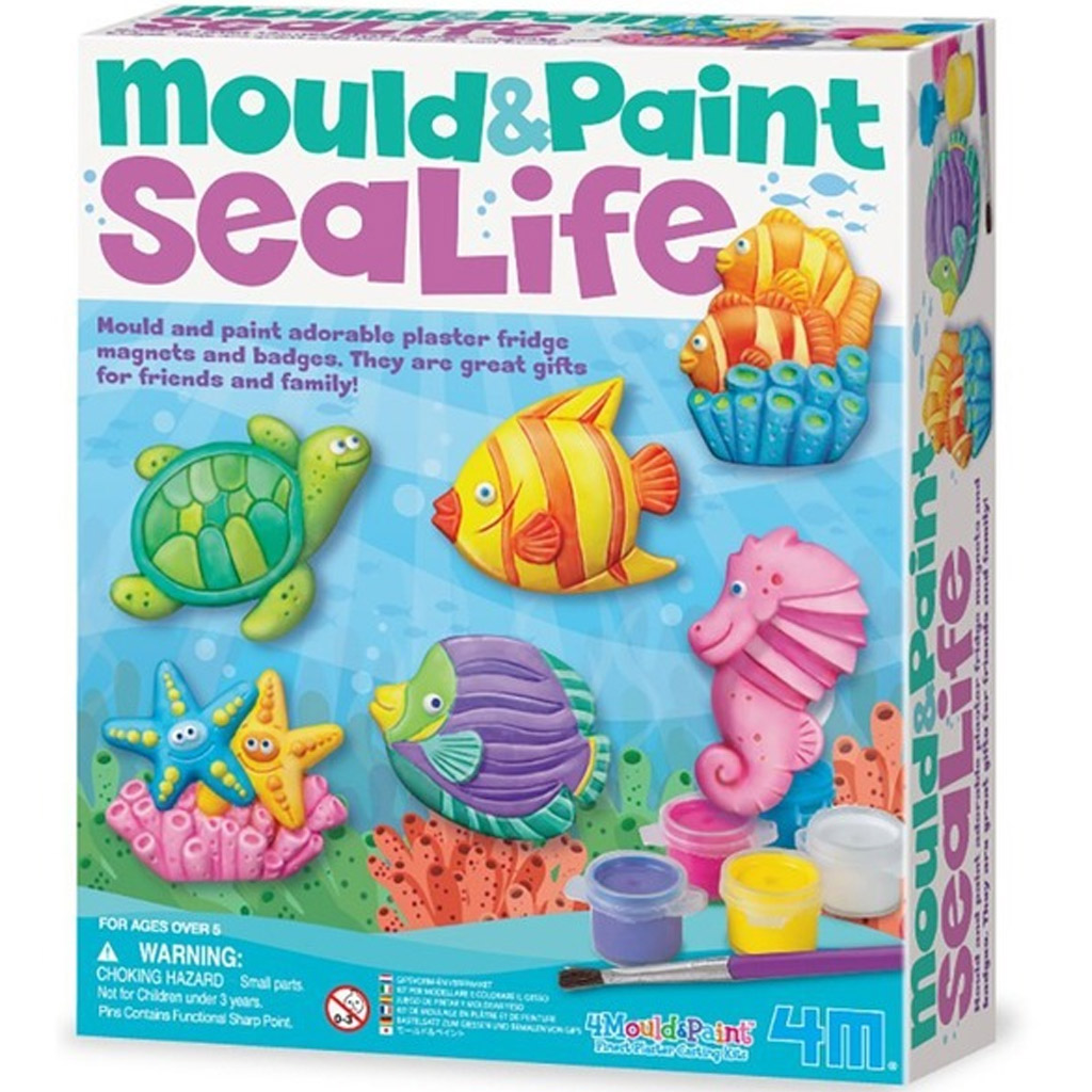 4M Tengeri állatok gipszkiöntő készlet