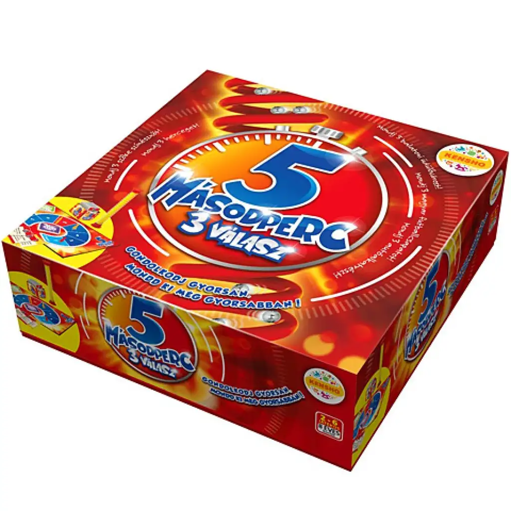 5 másodperc 3 válasz társasjáték