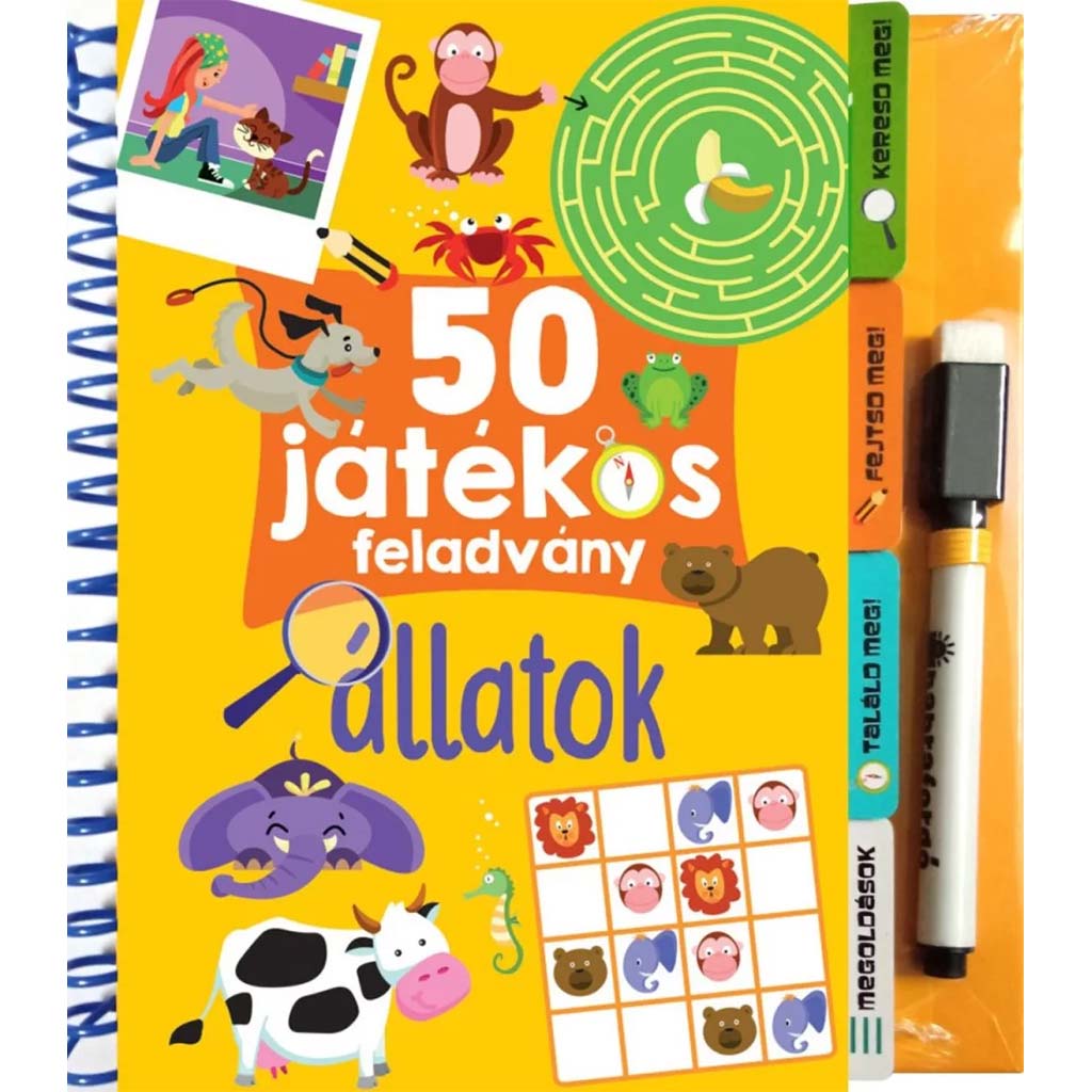 50 játékos feladvány - Állatok