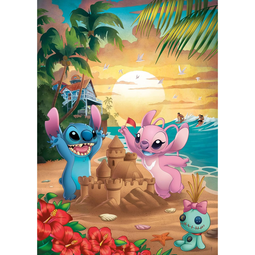 Disney Stitch 500 db-os puzzle - Clementoni kép 2