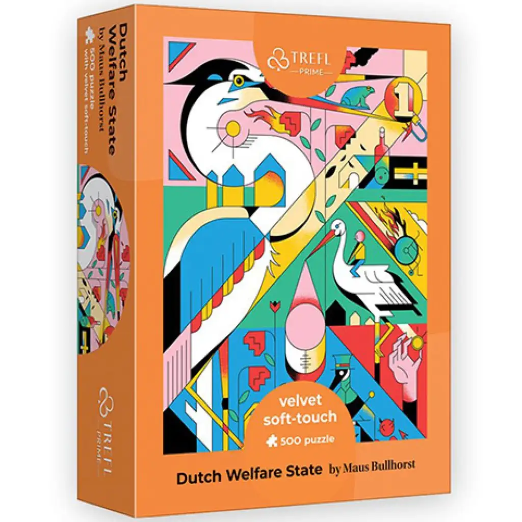 Dutch Welfare State bársony puha tapintású 500db-os puzzle - Trefl