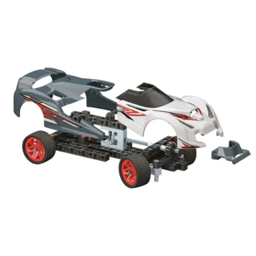 Science & Play: Mechanics szerelhető verseny autó - Clementoni kép 2