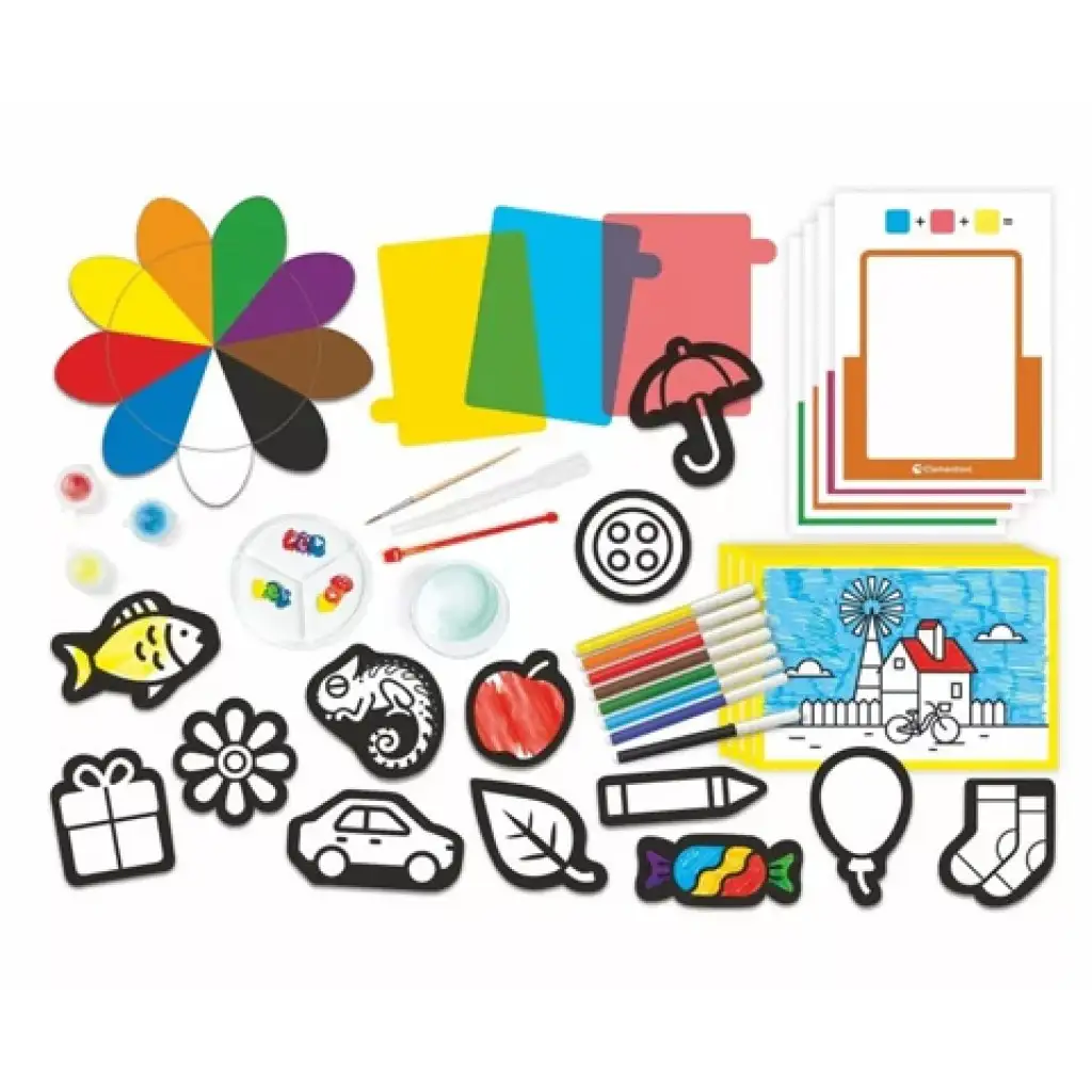 Montessori - A színek felfedezése fejlesztőjáték - Clementoni kép 2