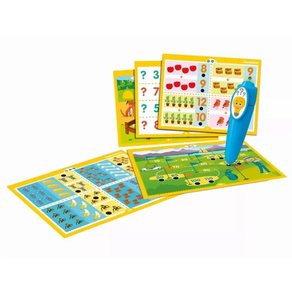 Interaktív toll számokkal 500 db kvízzel készségfejlesztő - Clementoni kép 2
