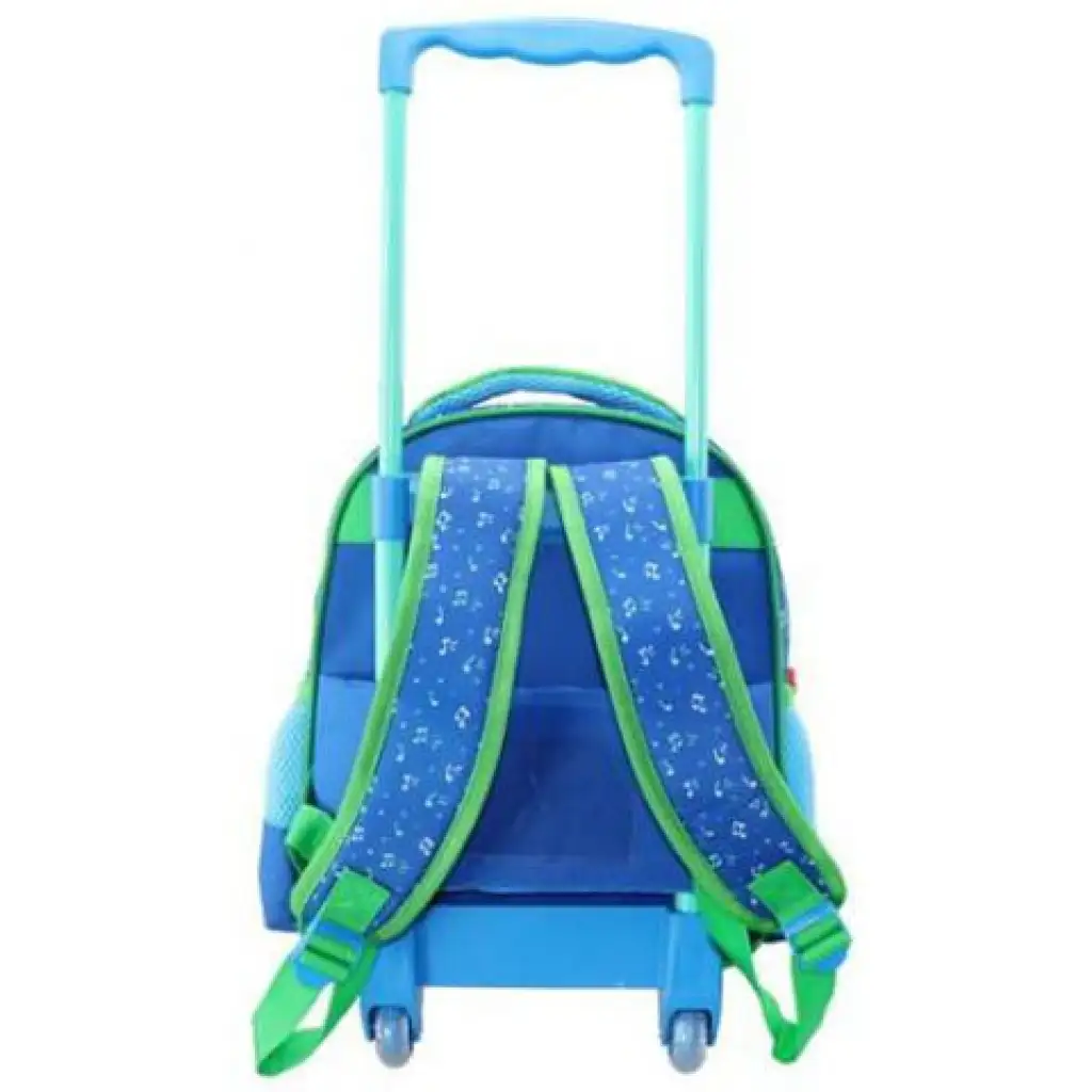 44 Csacska Macska: Gurulós lekerekített iskolatáska, hátizsák 27x10x31cm kép 2