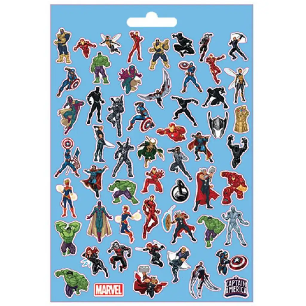 Marvel: Bosszúállók 300 db-os matrica szett kép 2