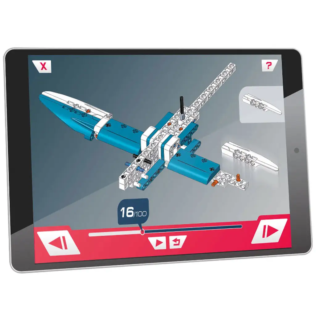 Science & Play: Repülők és helikopterek 10 az 1-ben szett - Clementoni kép 3