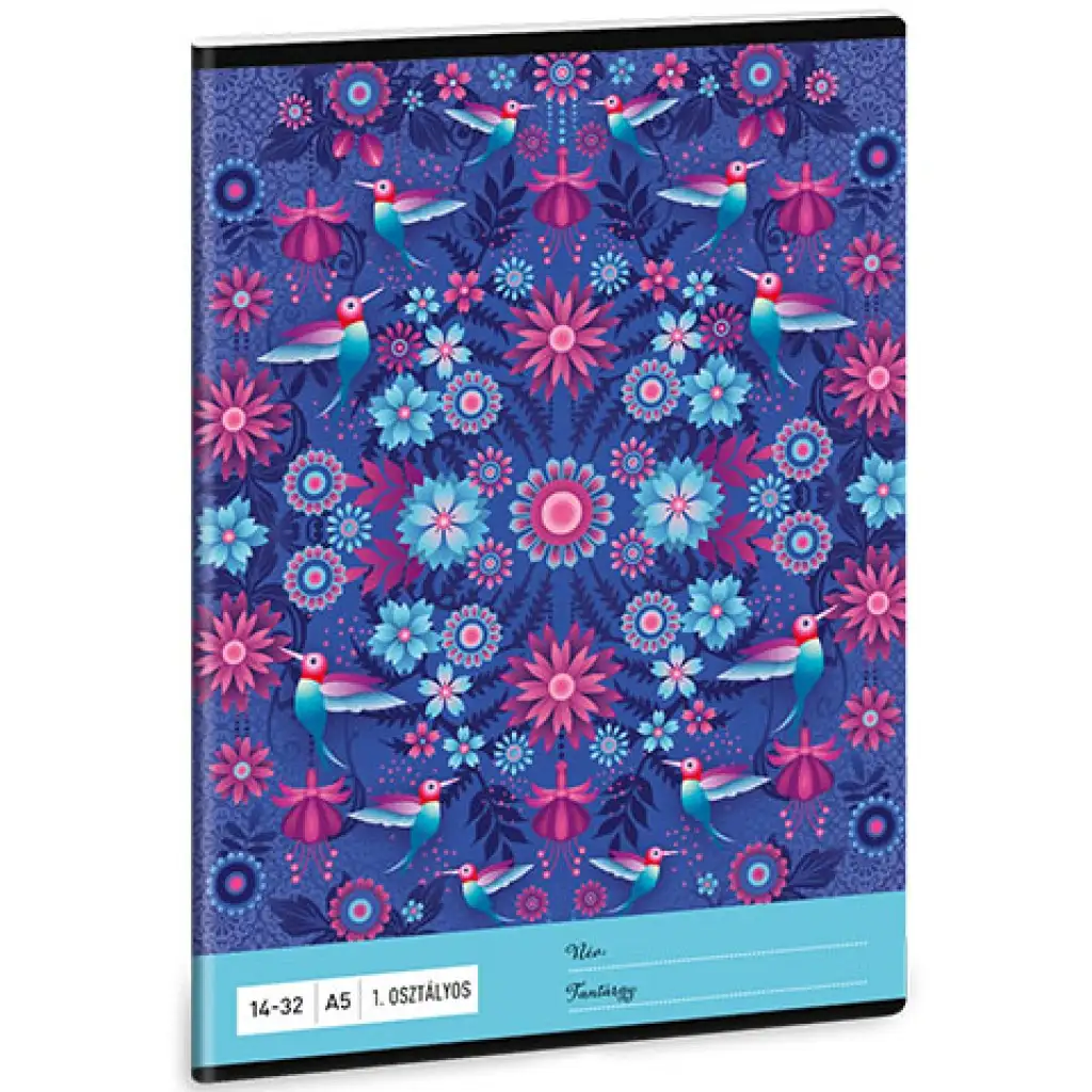 Ars Una: Catalina Estrada kék 1.osztályos vonalas füzet A/5 14-32