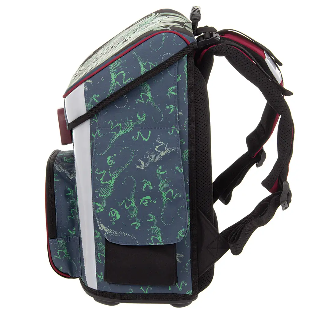 Ars Una: T-Rex kompakt ergonomikus mágneszáras iskolatáska, hátizsák 33x41x24cm kép 4