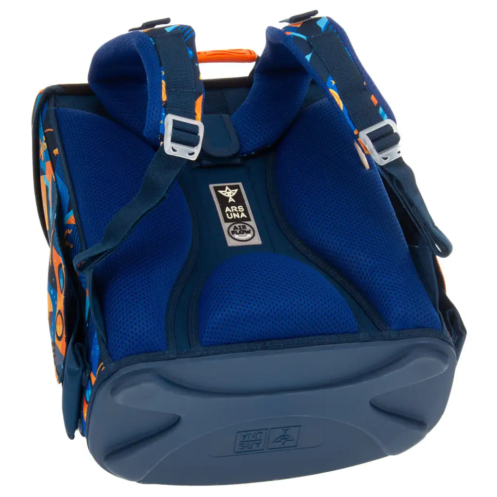 Ars Una: Gravity űrhajós kompakt mágneszáras ergonomikus iskolatáska, hátizsák 33x41x24cm kép 4