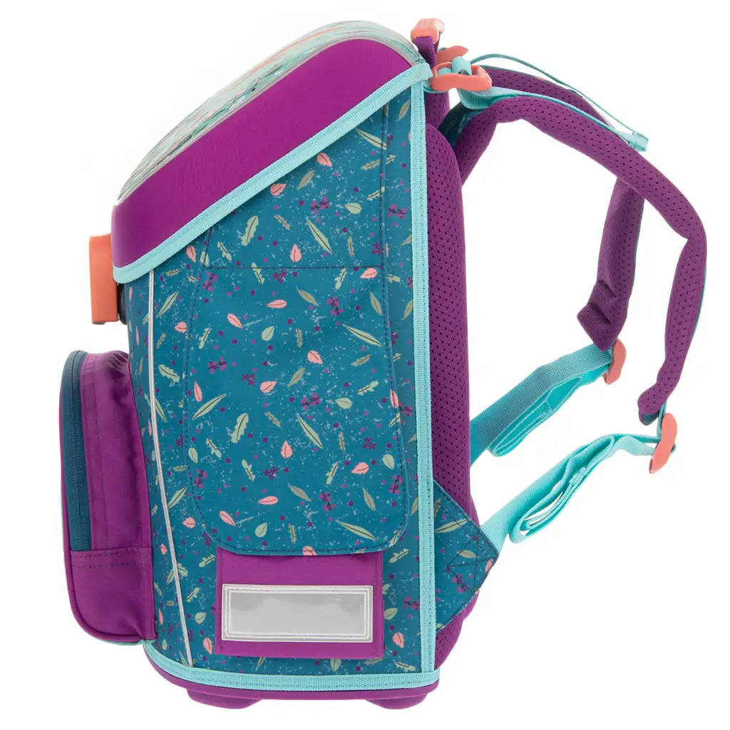 Ars Una: My Secret Garden mágneszáras kompakt ergonomikus iskolatáska, hátizsák 33x41x24cm kép 4