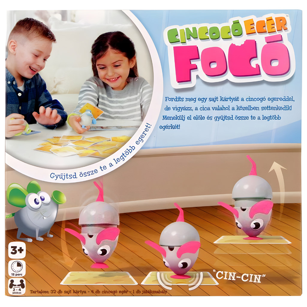 Cincogó egérfogó társasjáték kép 2