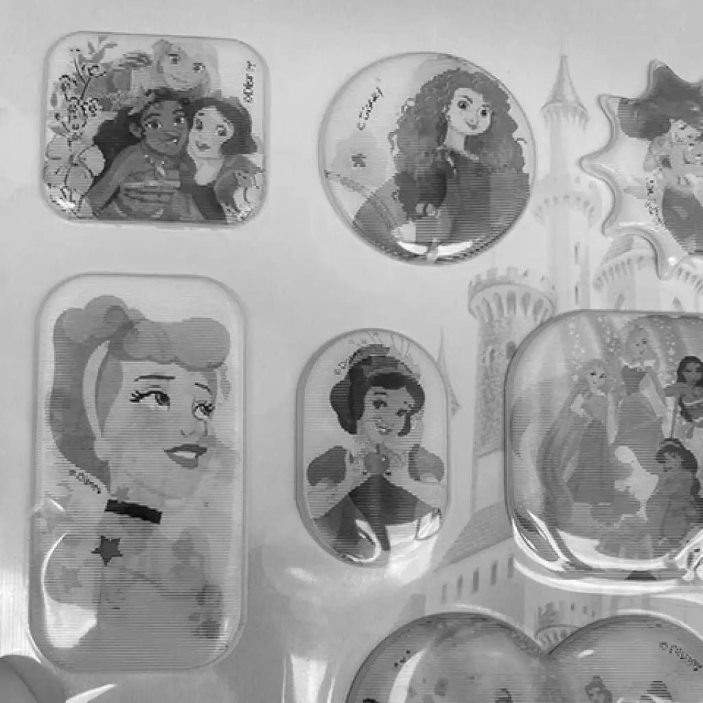 Transformers 3D-s hologramos 13db-os matrica szett kép 3