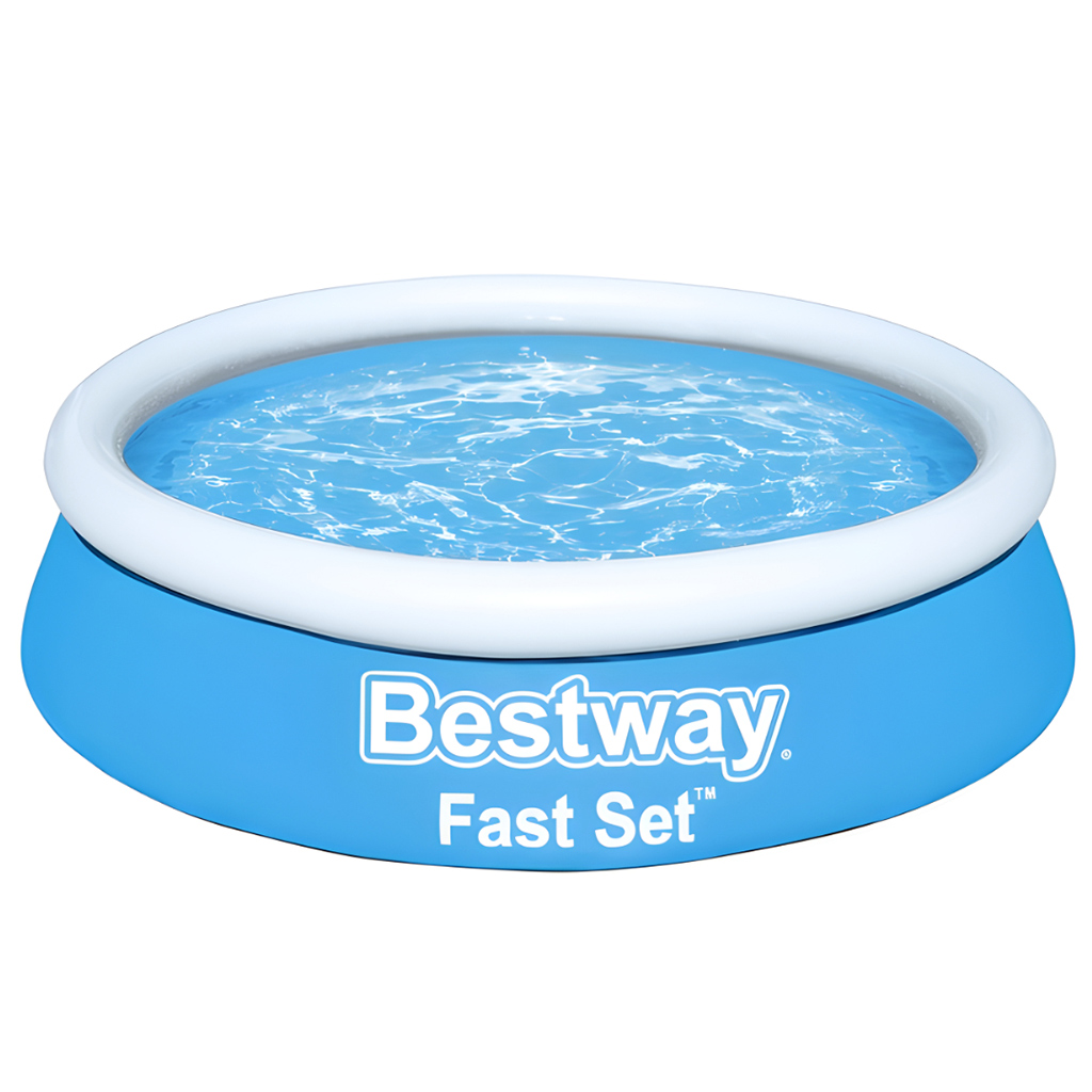 Bestway: Fast Set felfújható peremű gyűrűs medence 183x51cm