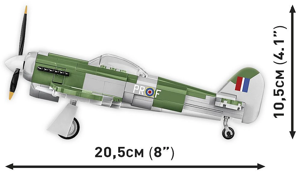 COBI: Hawker Typhoon Mk.1B építőjáték (5864) kép 3