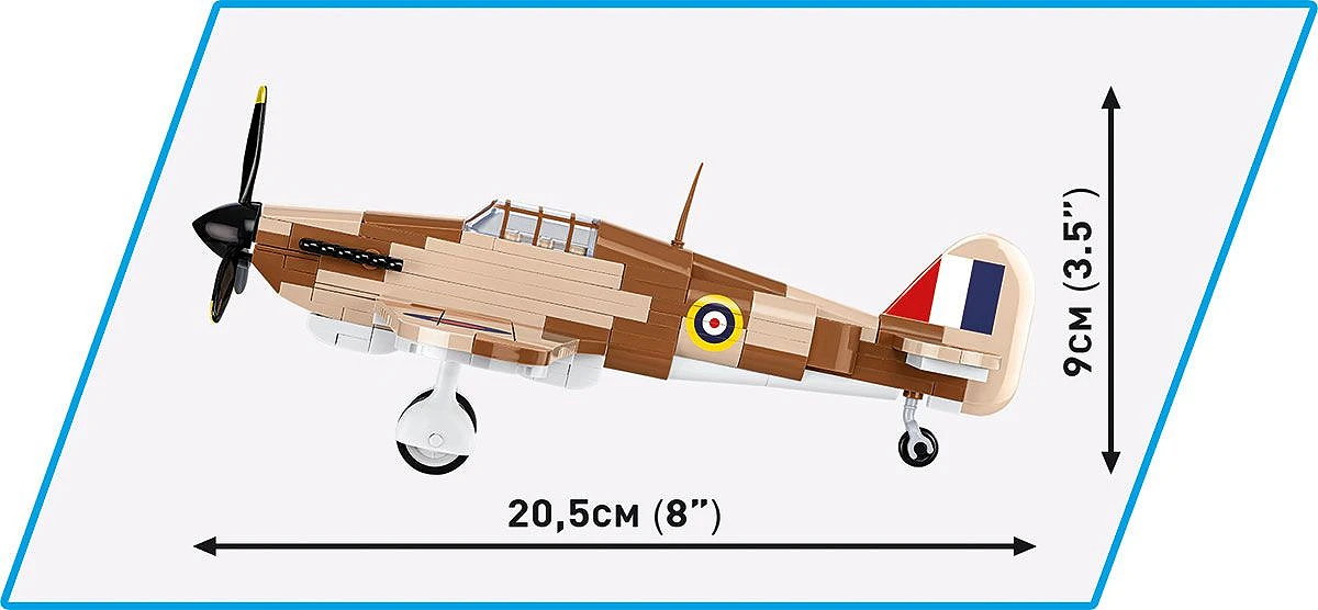 COBI: Hawker Hurricane Mk I építőjáték (5866) kép 4