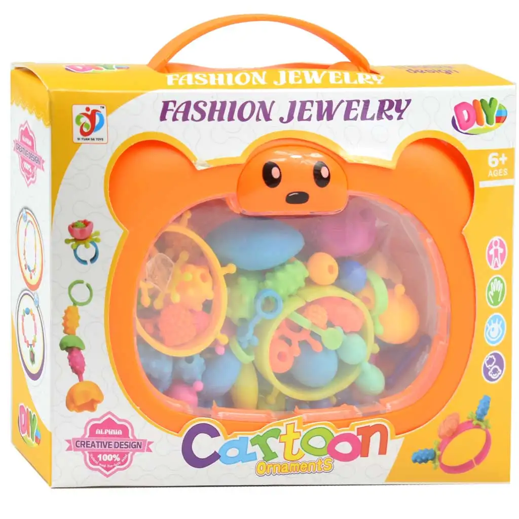 DIY: Csináld magad tárolókofferes 80db-os gyöngyfűző készlet többféle változatban 1db kép 4