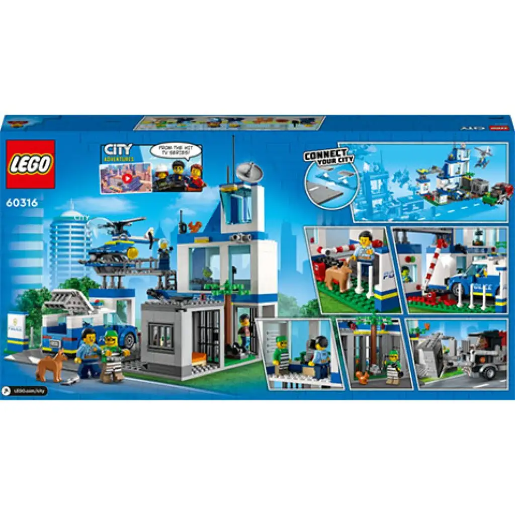 LEGO® City: Rendőrkapitányság (60316) kép 2