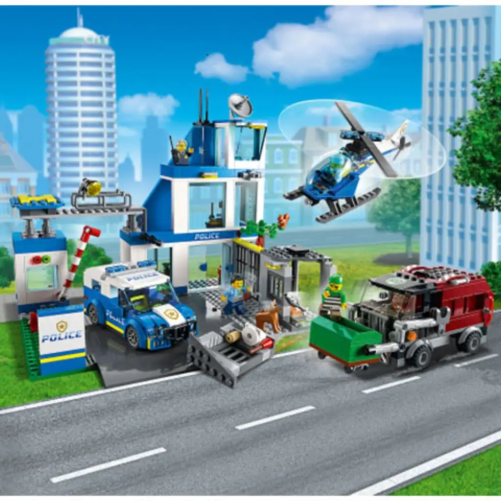 LEGO® City: Rendőrkapitányság (60316) kép 5