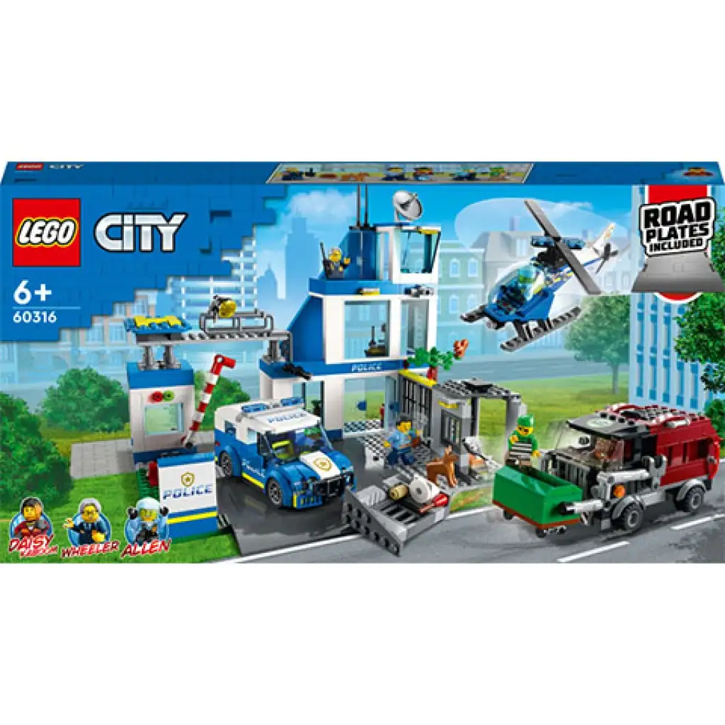 LEGO® City: Rendőrkapitányság (60316)