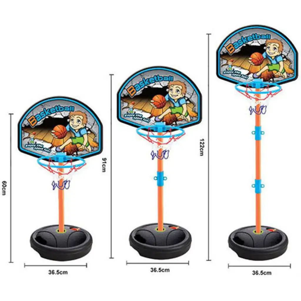 Állítható kosárlabda palánk szett kép 2