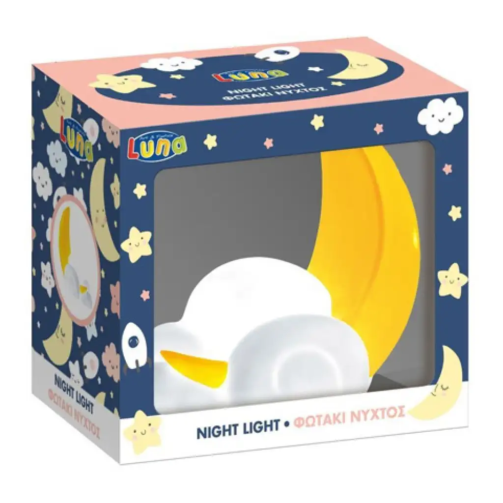 Holdas éjszakai lámpa 15x8,5x15cm