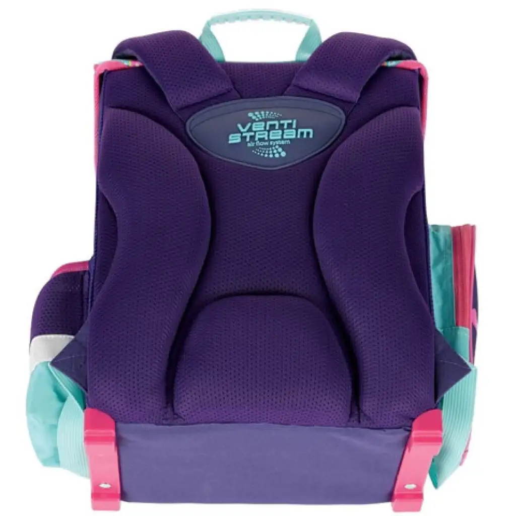 Lámás ergonomikus iskolatáska, hátizsák 36x27x14cm - Bambino kép 3