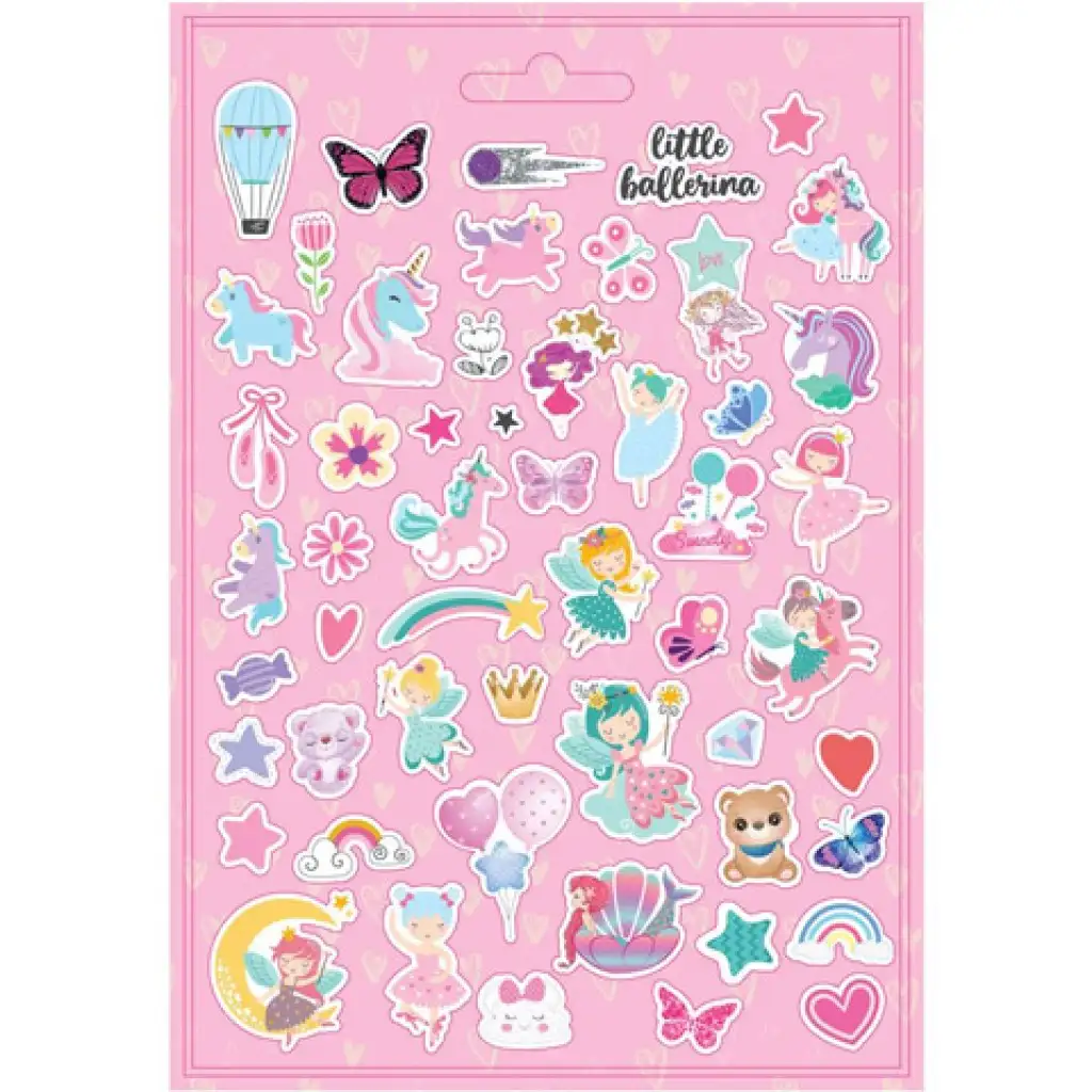 The Littlies: Lányos 300 db-os matrica szett kép 2