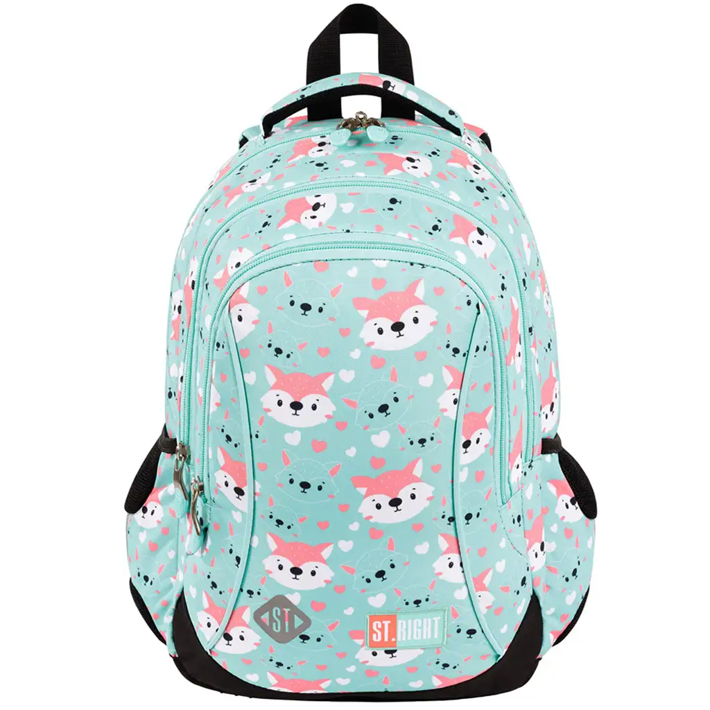St.Right Lovely Foxy ergonomikus iskolatáska, hátizsák BP26 39x27x17cm kép 2