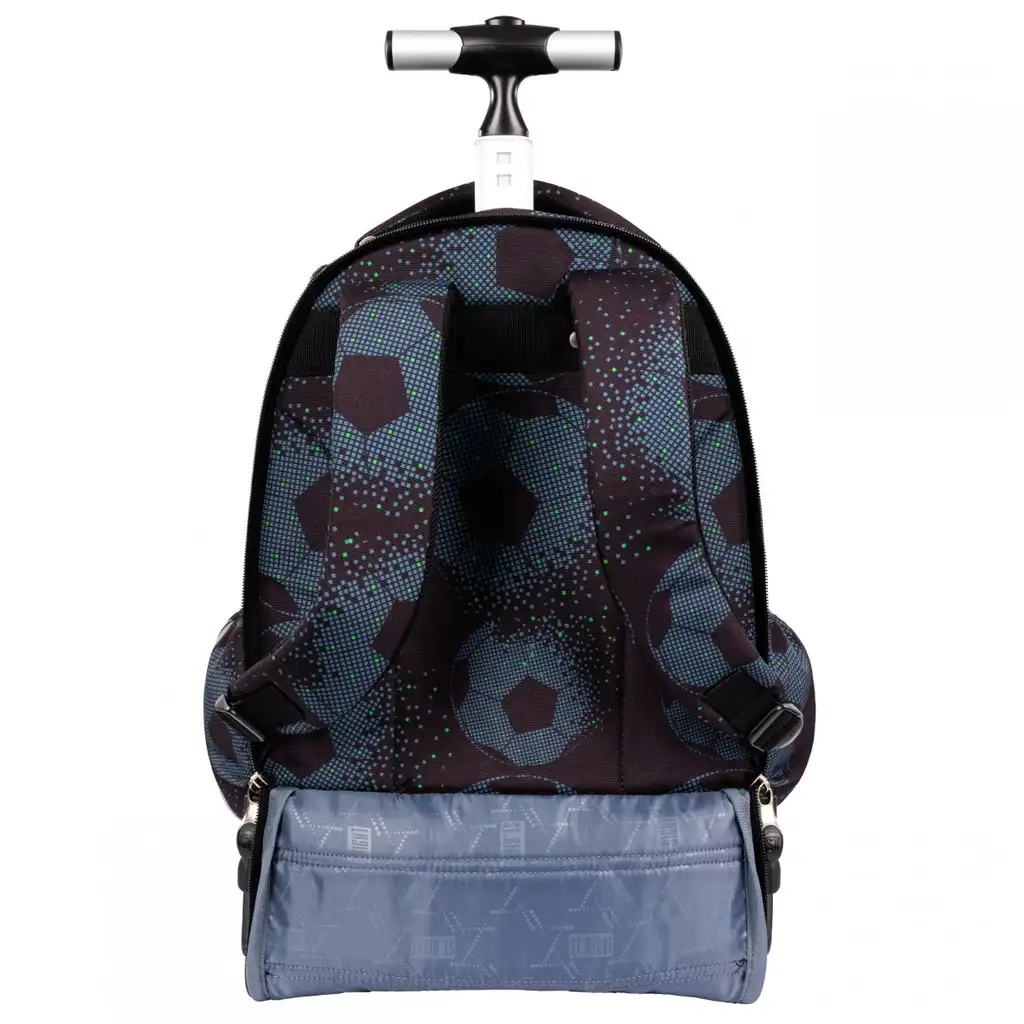 St.Right Football gurulós iskolatáska TB01 43x32x25cm kép 4