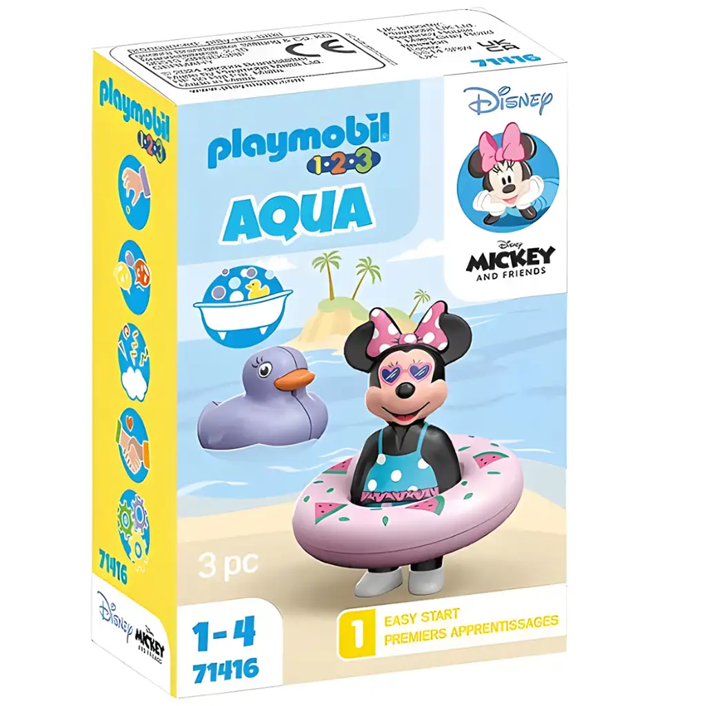 Playmobil: 1.2.3 & Disney: Minnie a strandon (71416)