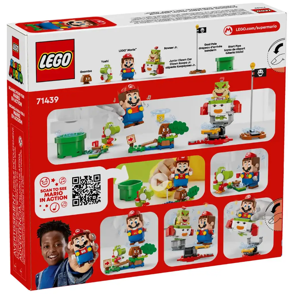 LEGO®: Super Mario™ - Kalandok az interaktív LEGO® Mario™ figurával (71439)