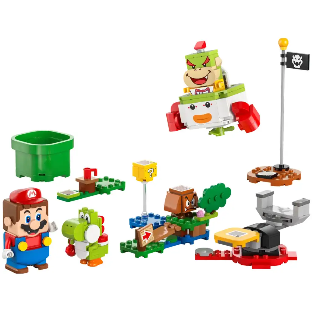LEGO®: Super Mario™ - Kalandok az interaktív LEGO® Mario™ figurával (71439) kép 2