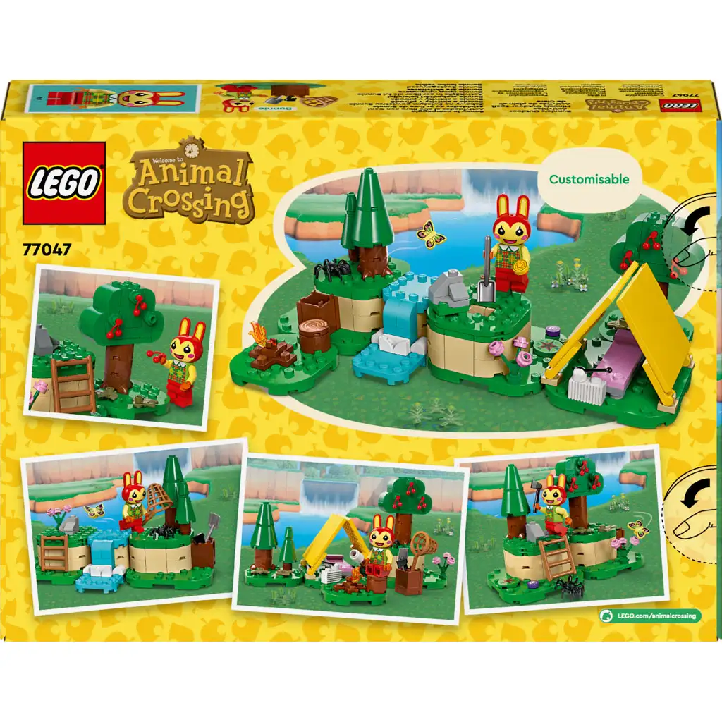 LEGO® Animal Crossing™: Bunnie szabadtéri kalandjai (77047) kép 5