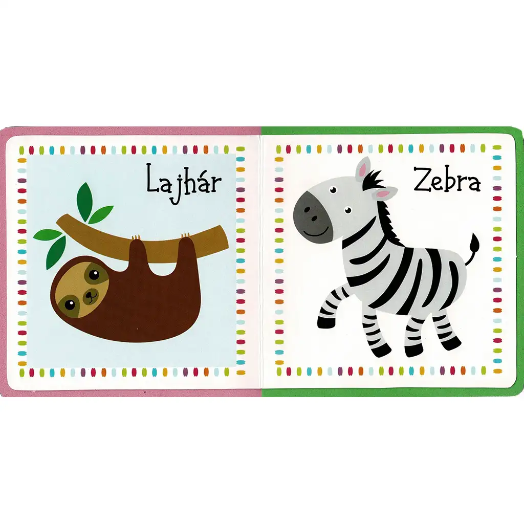 A kicsik első könyve - A vadállatokról babakönyv kép 3