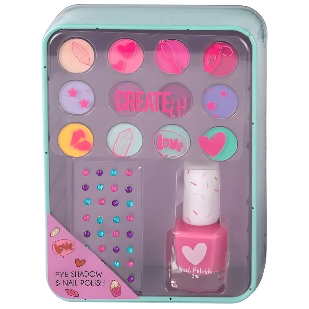 Canenco: Create It! Szemhéjpúder palettával és körömlakkal