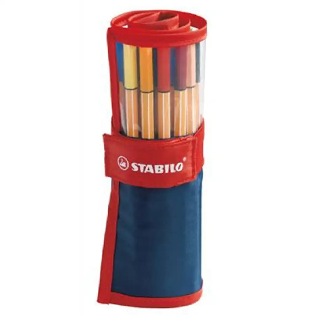 Stabilo: Point 88 Rollerset 25db-os tűfilc szett