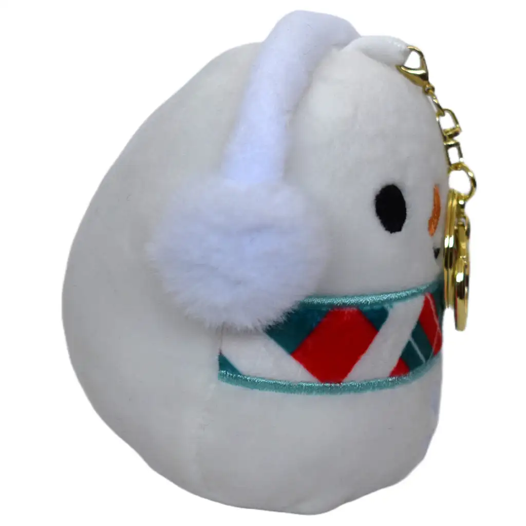 Pihe-puha hóember plüss kulcstartó 12cm kép 4