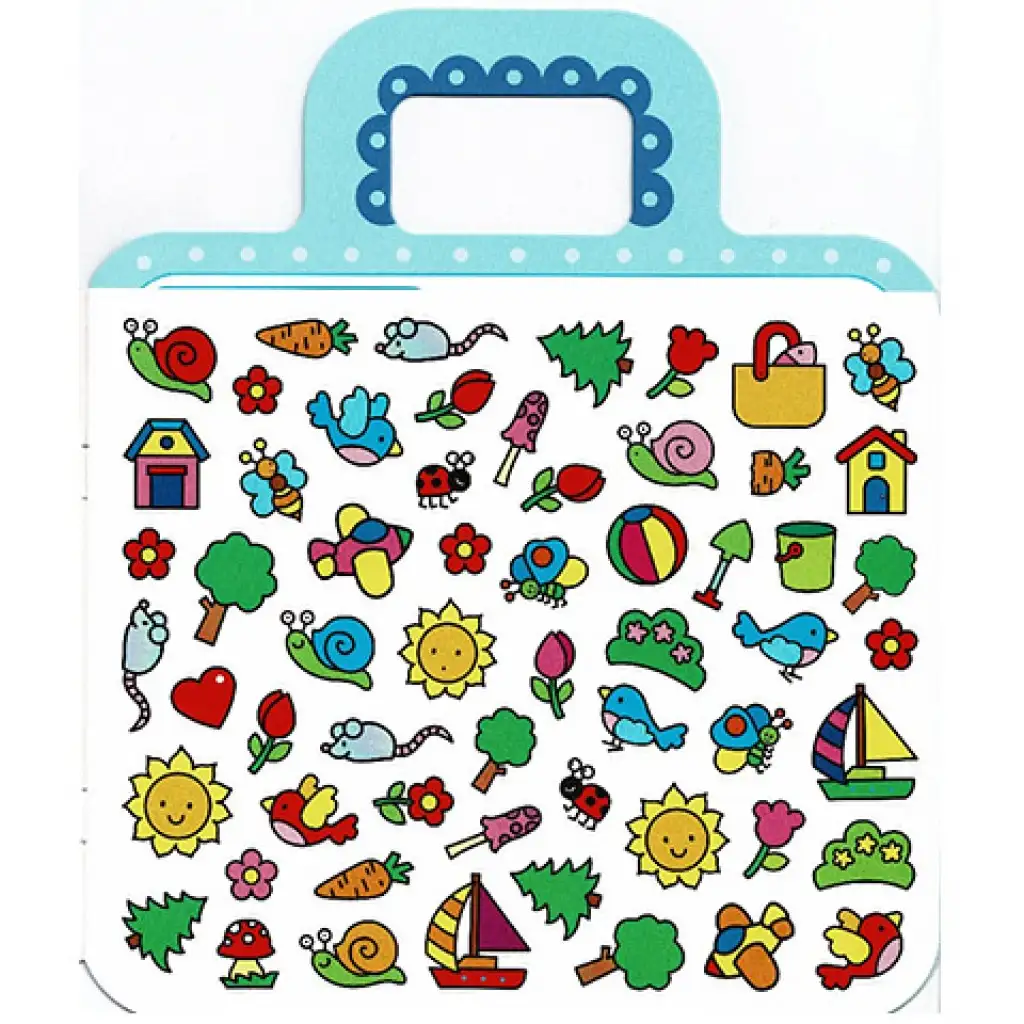 Füles fiús kifestő füzet matricákkal - 2. Repülő kép 4