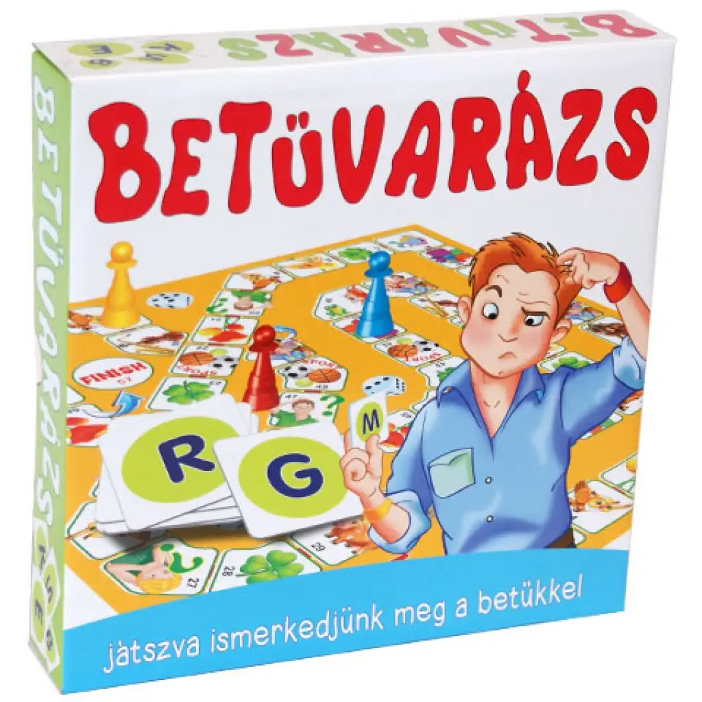Betűvarázs társasjáték - D-Toys