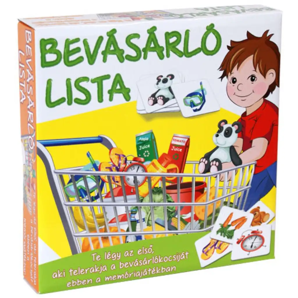 Bevásárló lista társasjáték - D-Toys