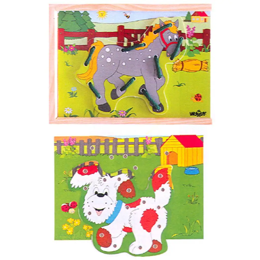 Fűzhető fa kép állatokkal kép 2