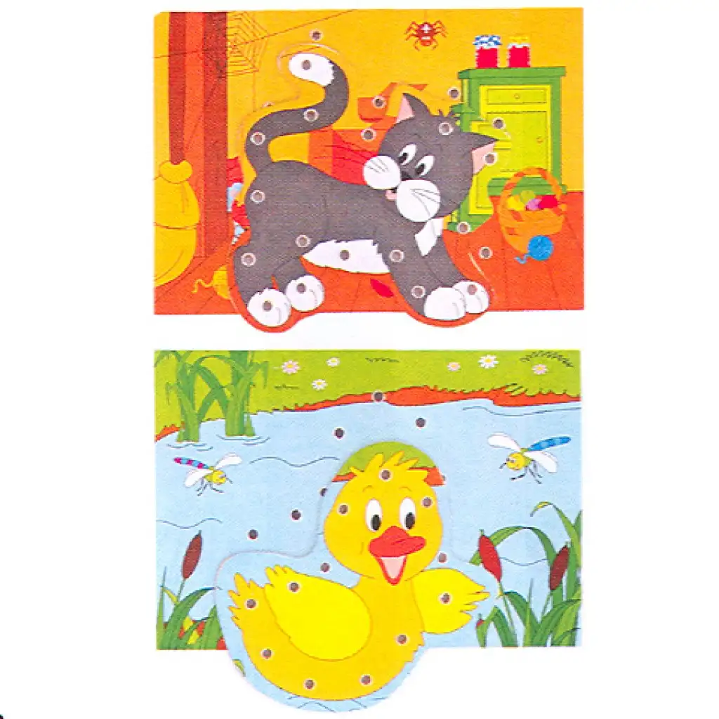 Fűzhető fa kép állatokkal kép 3