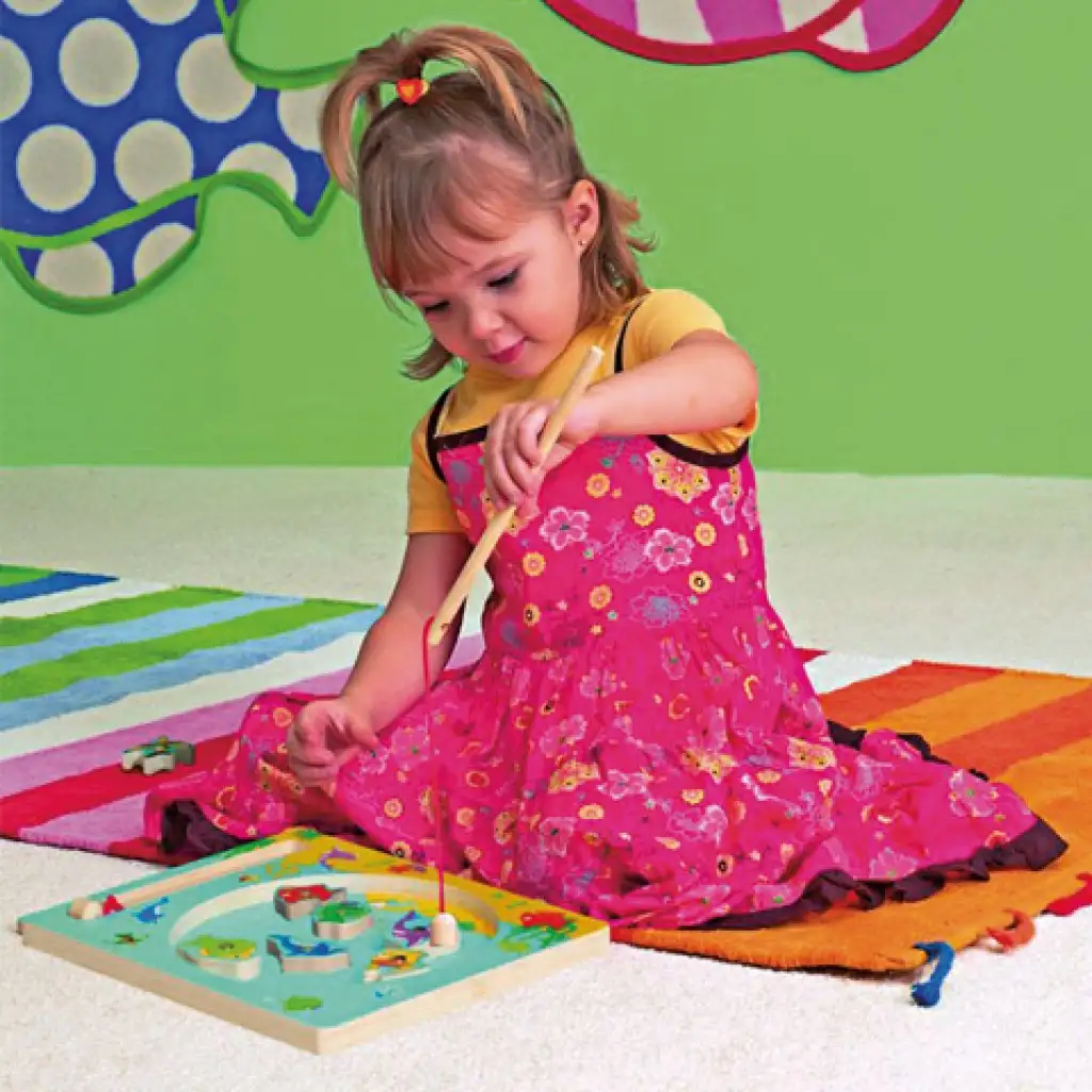 Horgászjáték fából kép 4